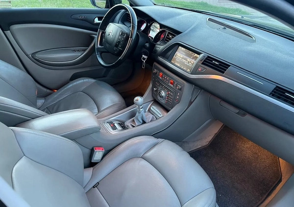 Citroen C5 cena 20900 przebieg: 258000, rok produkcji 2009 z Płock małe 277
